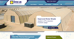 Desktop Screenshot of incatech.com